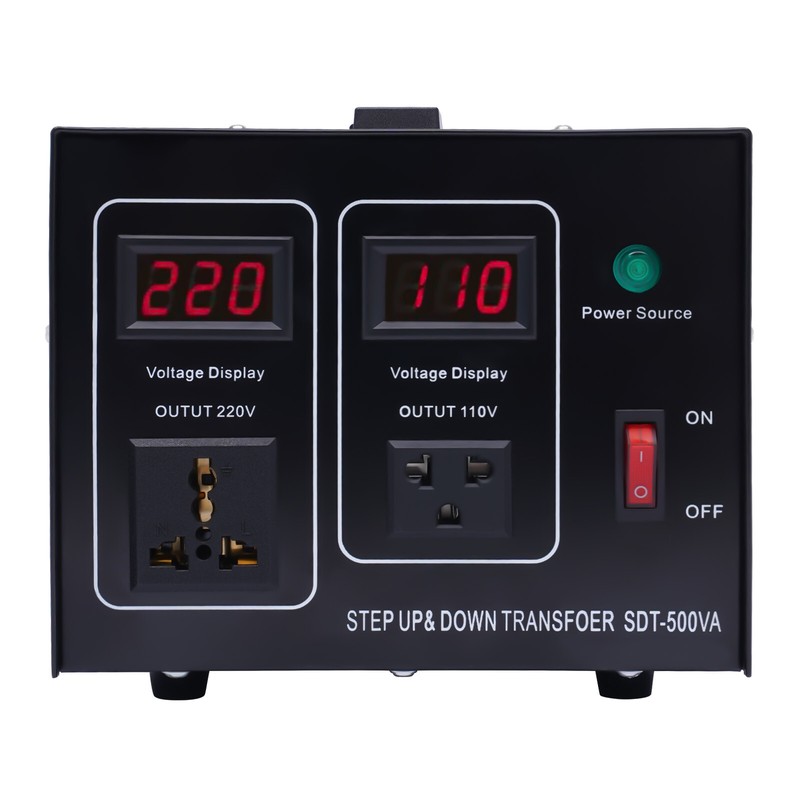 500W Step Up Step Down Voltage Converter Transformer 110V to 220V 240V to 120v gallery