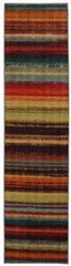 Mohawk Home New Wave Boho Stripe Runner Area Rug, 2’x8′, Multi
