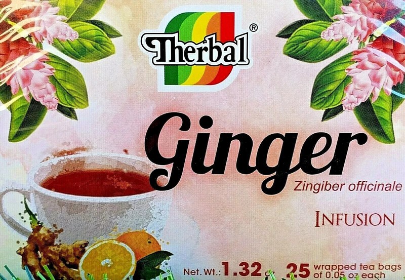 4 Boxes Te de Jengibre Ginger Tea Zingiber officinale 100 Bags 0.05 oz Black Tea gallery