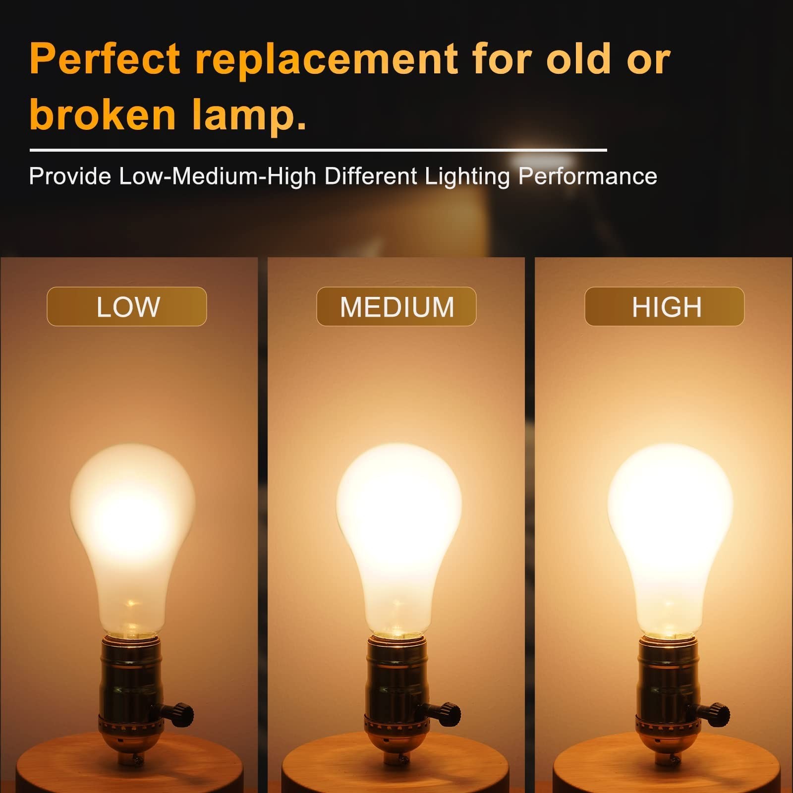 3Way Lamp Socket Replacement Aluminum E26 250W 250V 2 Packs for Lamp Repair gallery