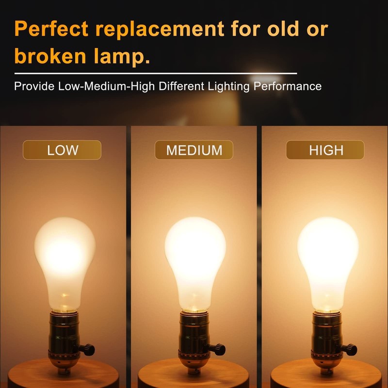 3Way Lamp Socket Replacement Aluminum E26 250W 250V 2 Packs for Lamp Repair gallery