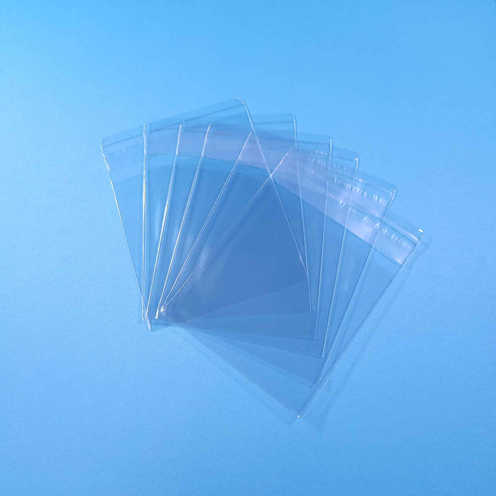 400 Select Your Size Clear Cello Self Sealable Bag Cellophane Plastic Packaging gallery