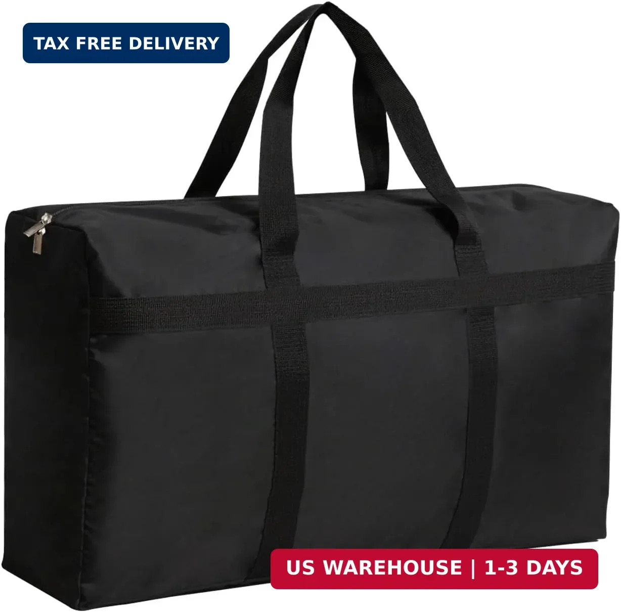 Extra Large Moving Bags with Strong Zippers, Storage Bags with Carrying Handles, gallery