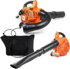 Commercial Backpack Leaf Blower 2 Stroke 25.4CC Gas-powered Backpack Snow Blower