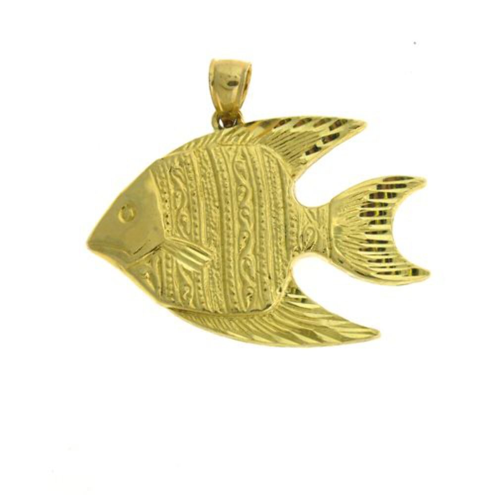 Angelfish Charm Pendant 14k Gold (7 Grams) gallery