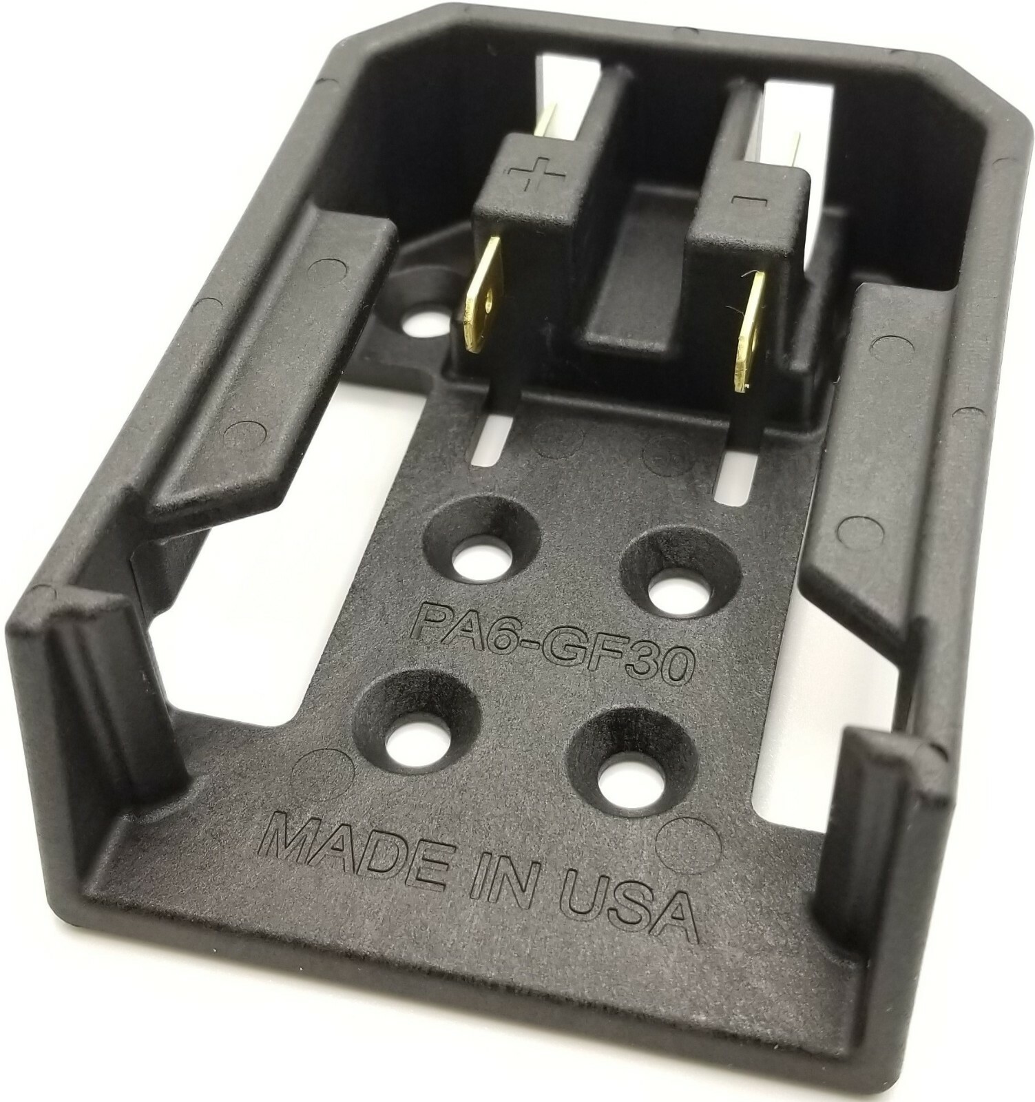 Milwaukee M18 battery Adapter connector INJECTION MOLDED Stronger than 3D print gallery