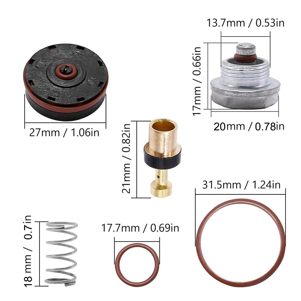N008792 Regulator Repair Kit for Air Compressor, Compatible with Porter... gallery