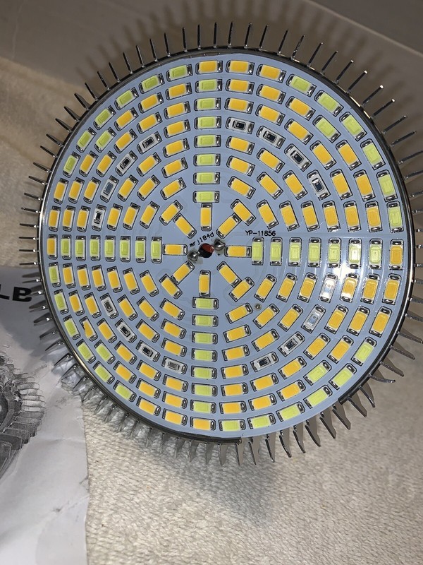 Full spectrum 27w Indoor LED grow light bulb 120’ beam angle 50000 hrs lifespan gallery