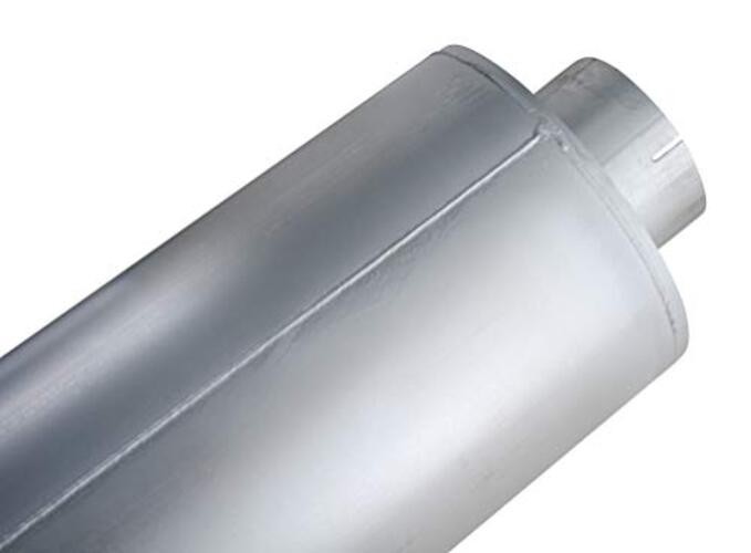 5 Inch Inlet and Outlet Exhaust Muffler,51" overall length. (EMM10196, 86196M) gallery