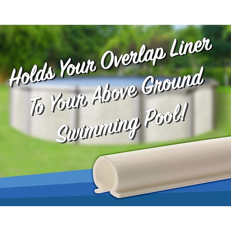 Round Pool Coping Strips Plastic Non-Corrosive Replacement Liner Support Clips gallery
