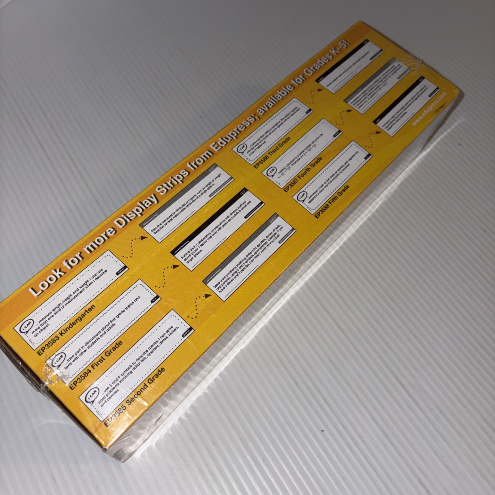 NEW Edupress Common Core Display Strips Grade 1 For English Language Arts Math gallery