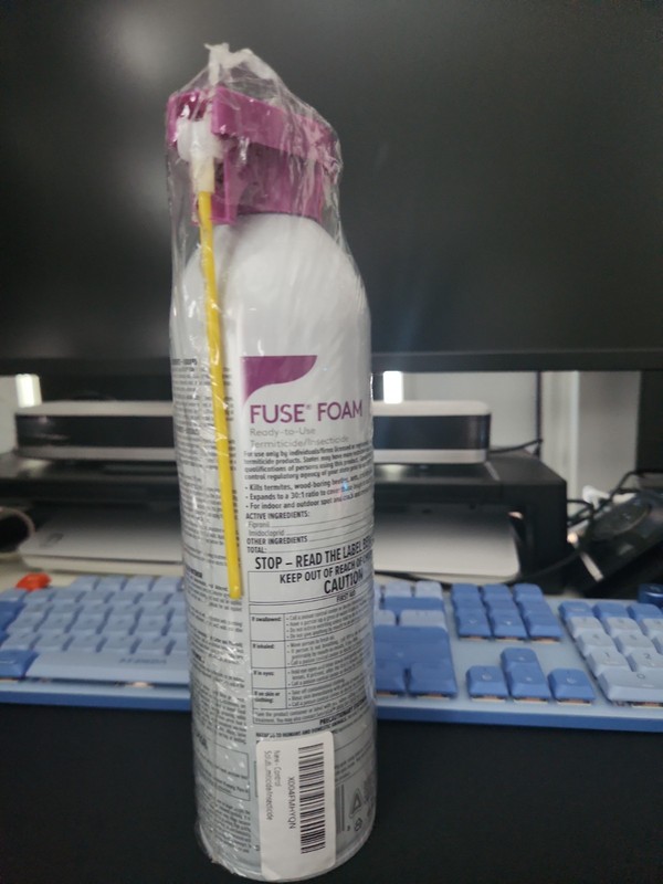 Fuse Foam ✅ Termite Ant CONTROL Insectide 15 oz Fipronil Termiticide Treatment✅ gallery