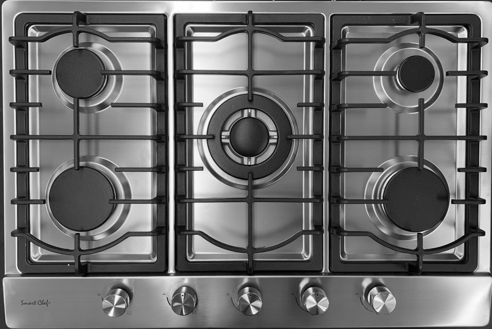 Big Sell! 30 " 5 Burners Built-In Stainless steel CookTop Gas Stove NG/LPG gallery