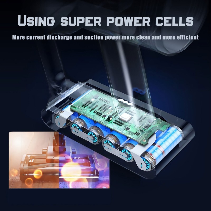 Battery For Dyson V8 Absolute 21.6V 6400mAh Cordless Cleaner Li-ion SV10 215681 gallery