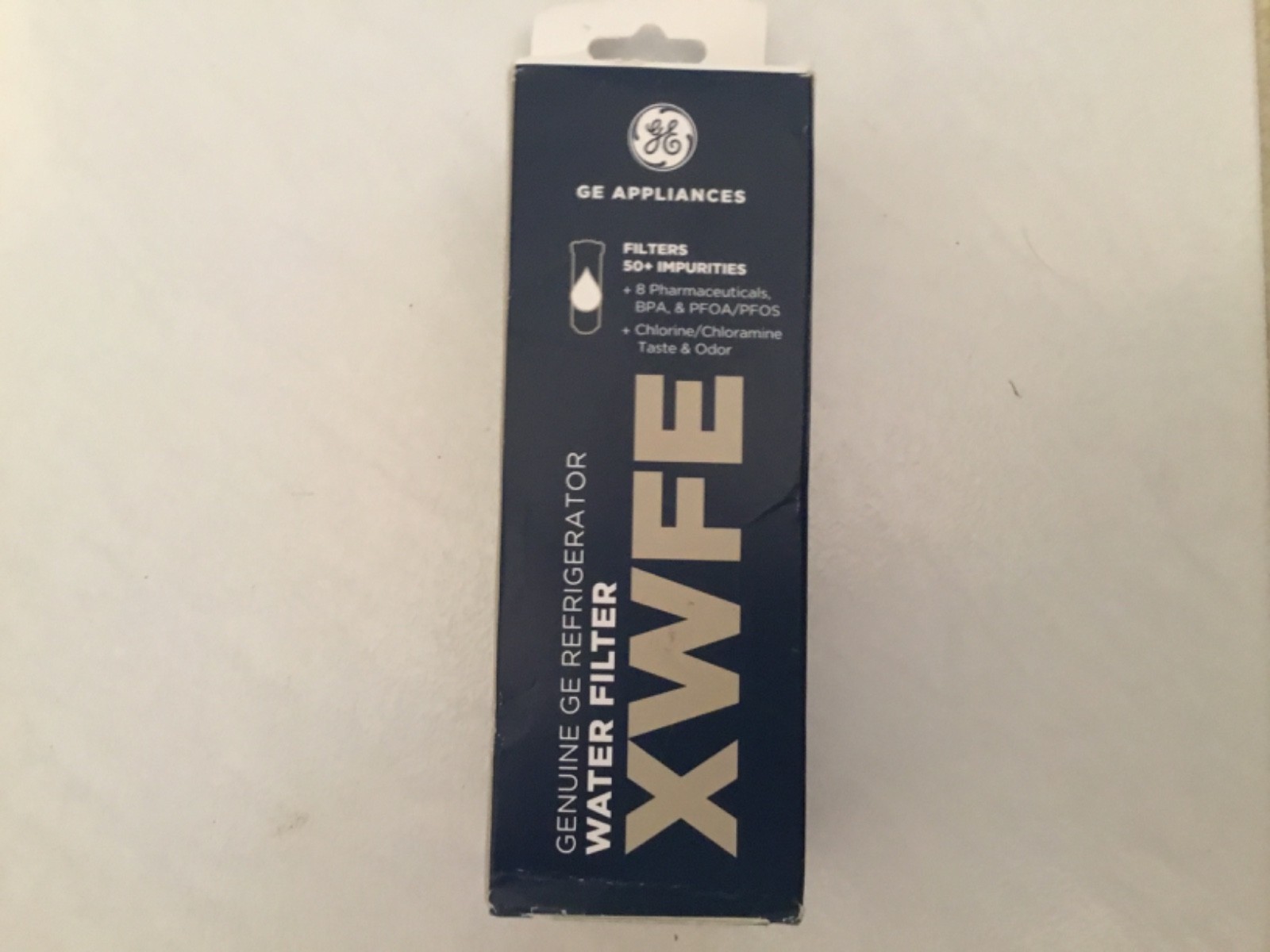 Genuine GE XWFE Refrigerator Filter, New, Sealed, W/ CHIP gallery