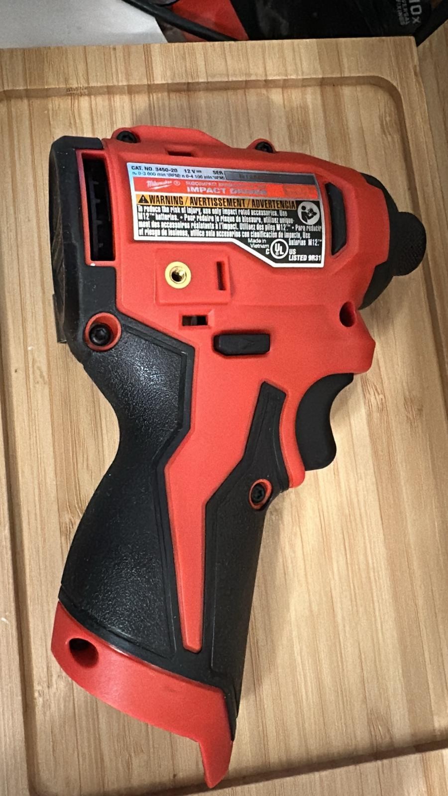 Milwaukee M12 Subcompact Brushless 1/4 Inch Hex Impact Driver (Bare Tool) gallery
