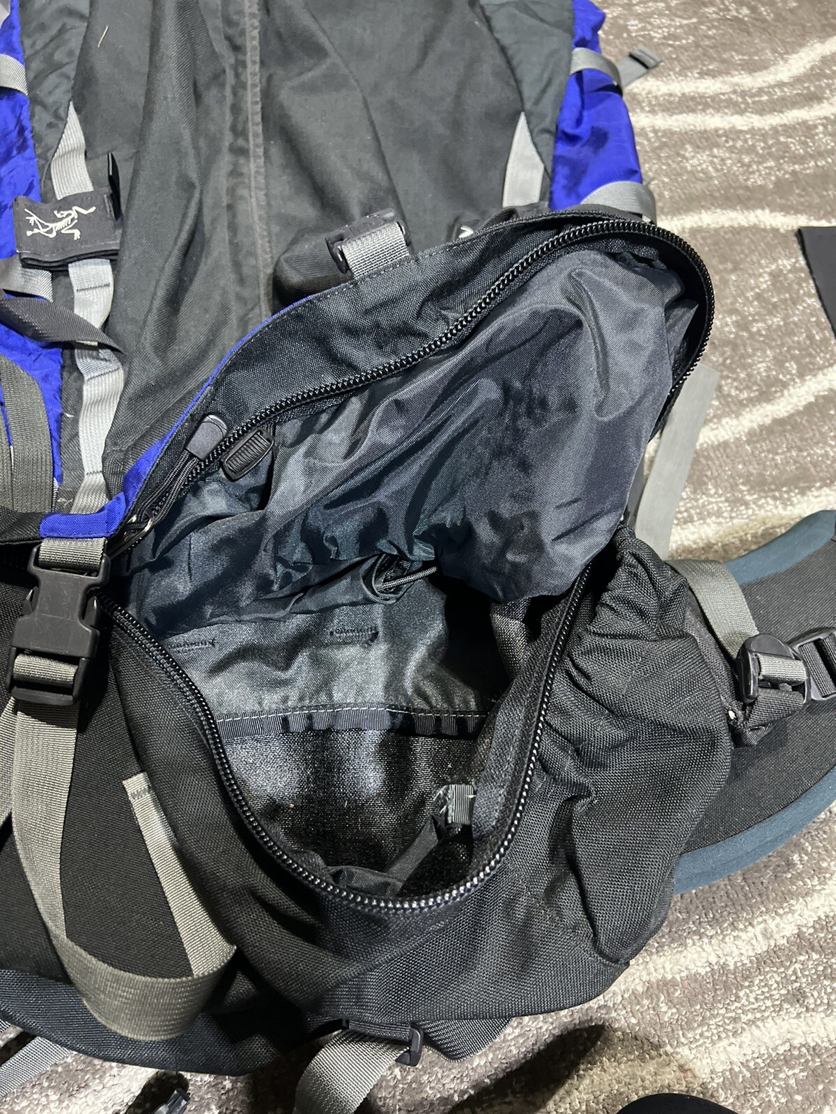 Arcteryx Bora 95 Mens Backpack Blue/black M 3