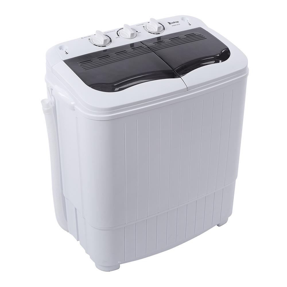 Zokop Semi-Automatic 14.3lbs Capacity Twin Tubs Washing Machine Laundry Washer gallery