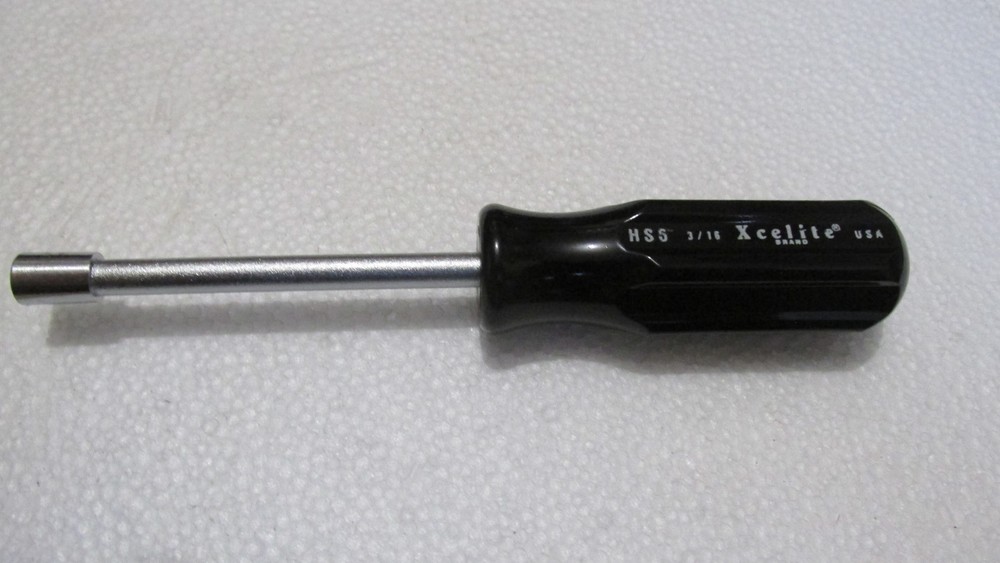 XCELITE HS6V 3/16" HEX NUTDRIVER HOLLOW SHAFT HS6V NEW MADE IN USA