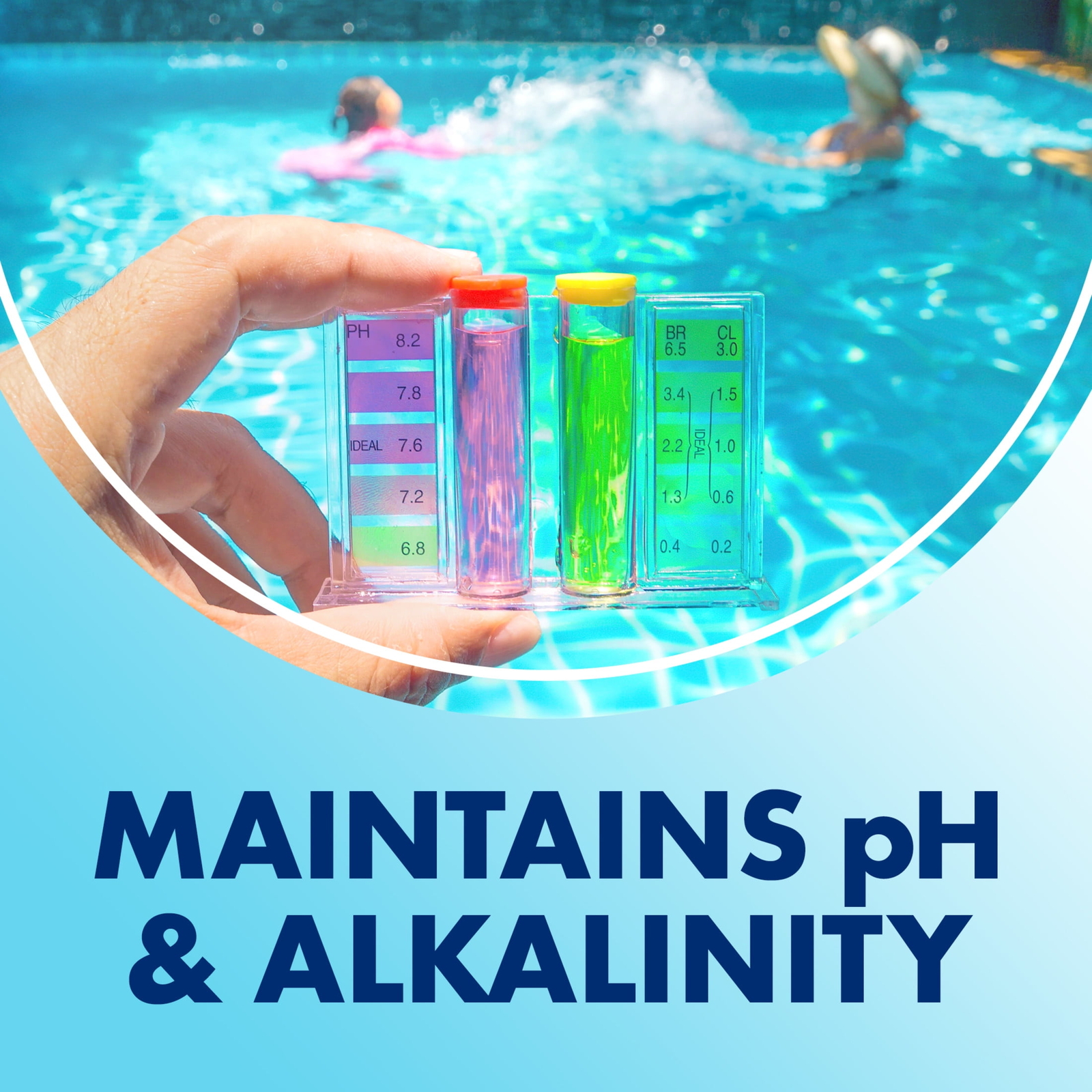 Clear Balance Swimming Pool Maintenance Tablets, 1 Pack, 24 Count gallery