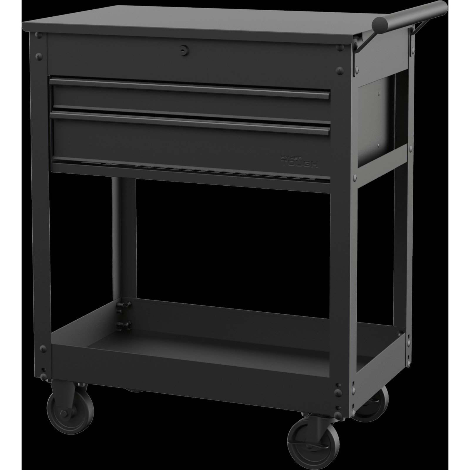 Hyper Tough 28 Inch Steel Mechanics Tool Cart 500lb Black FREESHIP gallery