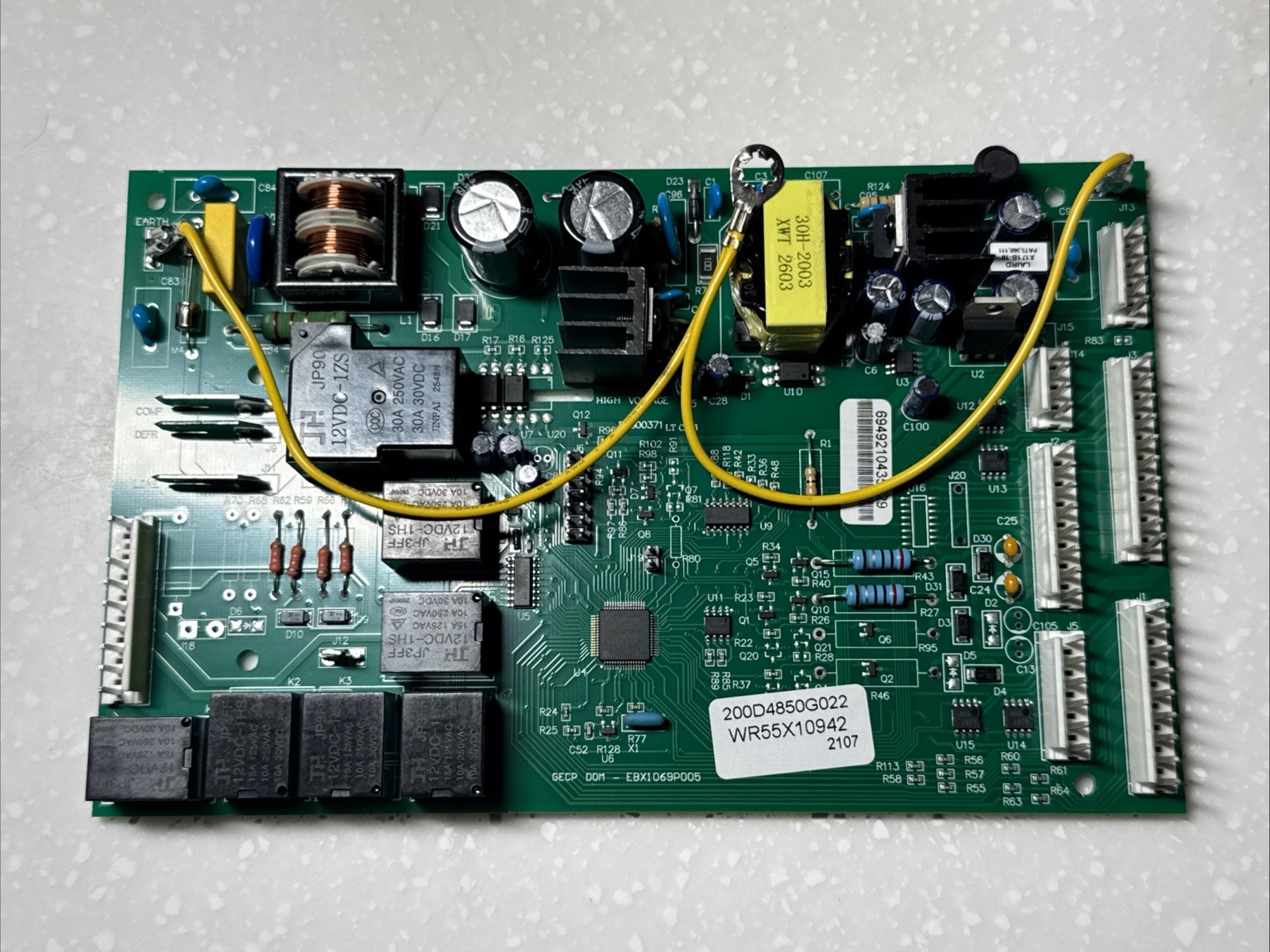 GE Refrigerator Control Board WR55X10942 200D4850G022 Main PCB Assembly OEM gallery