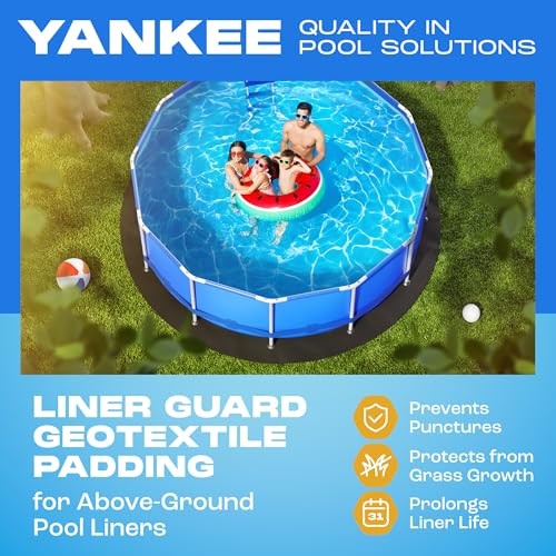 Yankee Pool Liner Pad, 21 Ft Round Puncture Proof Pool Mat, Above Ground 21 Ft. gallery