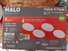Halo HLB 6 in. LED Recessed Light Kit 4-Pack Dimmable Canless HLBSL6099FS35-4PK gallery