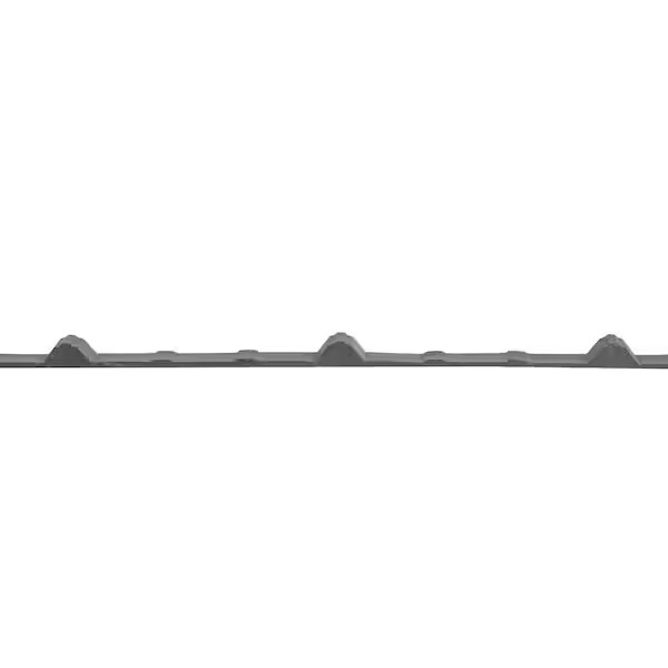 3 Ft. inside Closure Strip Foam Sm-Rib Roof Accessory in Black (4-Pack) gallery