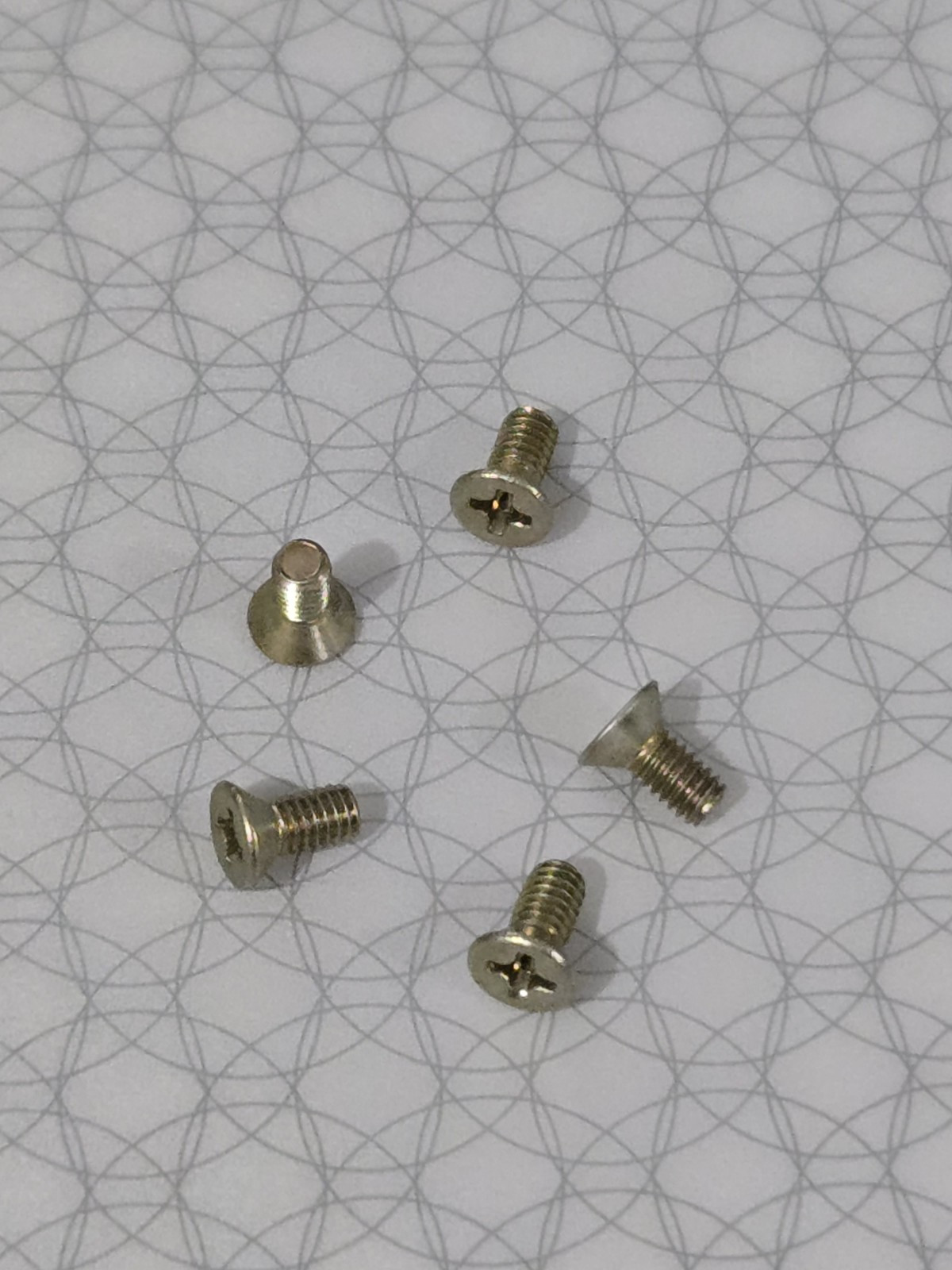 KWIKSET Home Connect 620 REPLACEMENT SCREWS 69316 (5) gold gallery