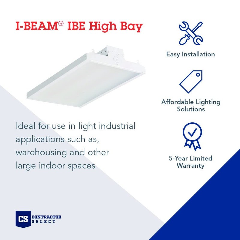 IBEAM LED High Bay Light, Ceiling Lighting Fixture, 22,000 Lumens, 5000K Dayl... gallery