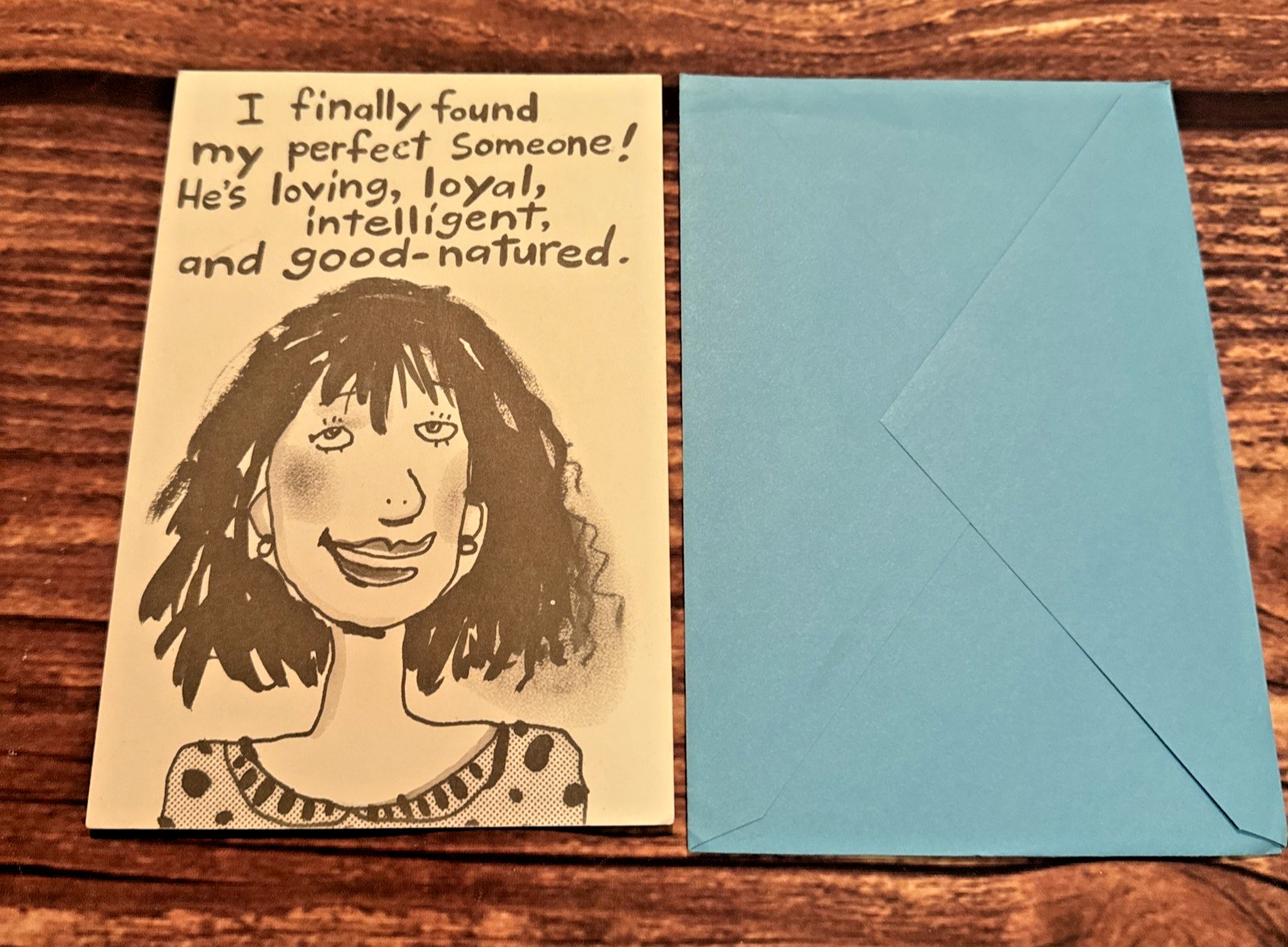 78th Street Forget Me Not Greeting Card " I finally found My perfect Someone!" gallery