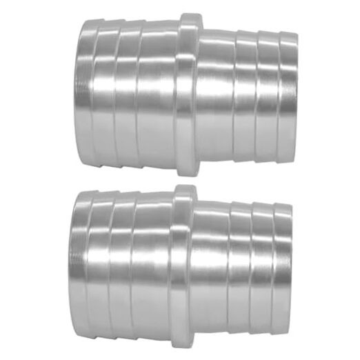 Hose Barb Splice Coupler Reducer Radiator Intercooler Heat 1-1/4" to 1-1/2" 2 gallery