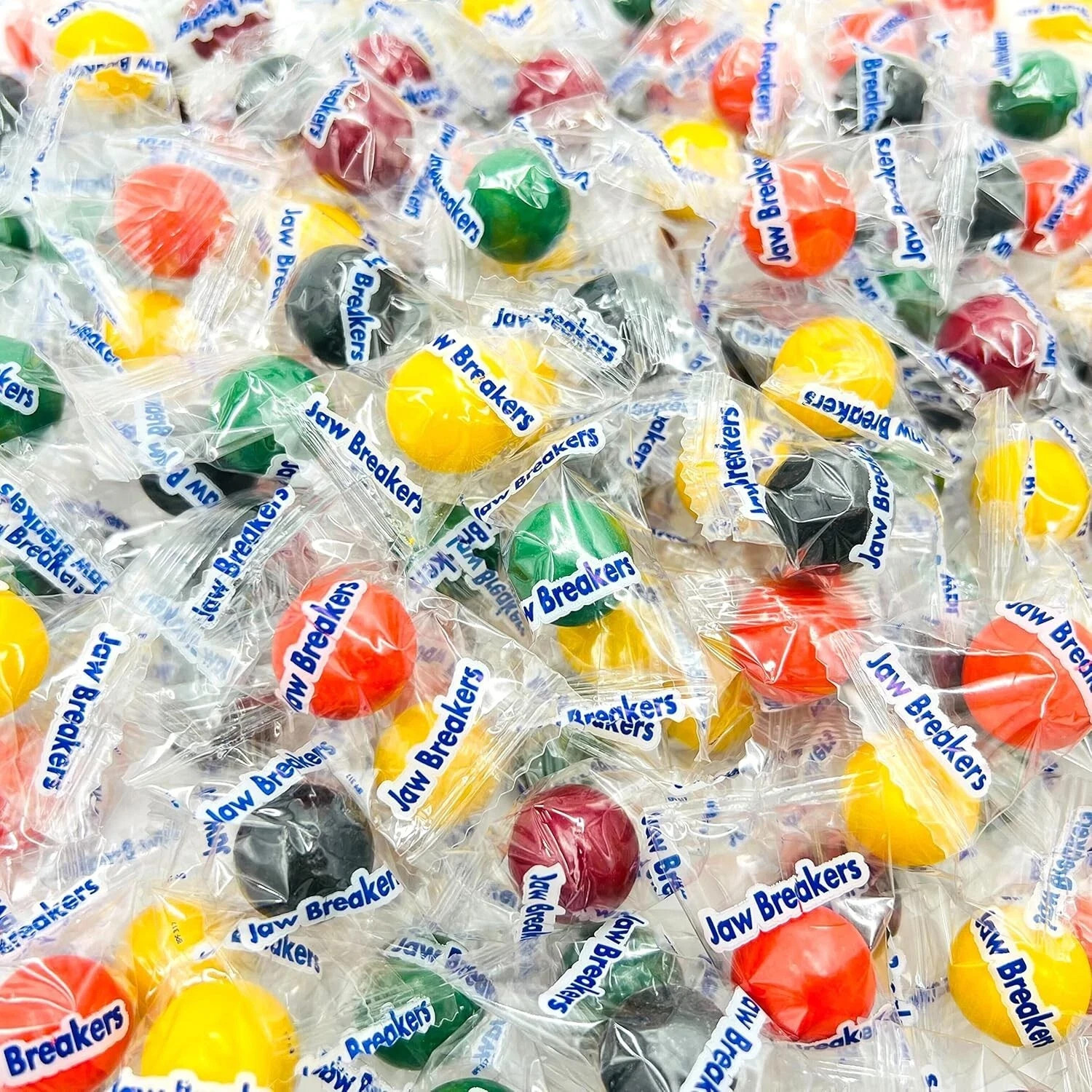 Jawbreakers Mini Hard Candy Fruit Flavored Assortment, Individually Wrapped (... gallery