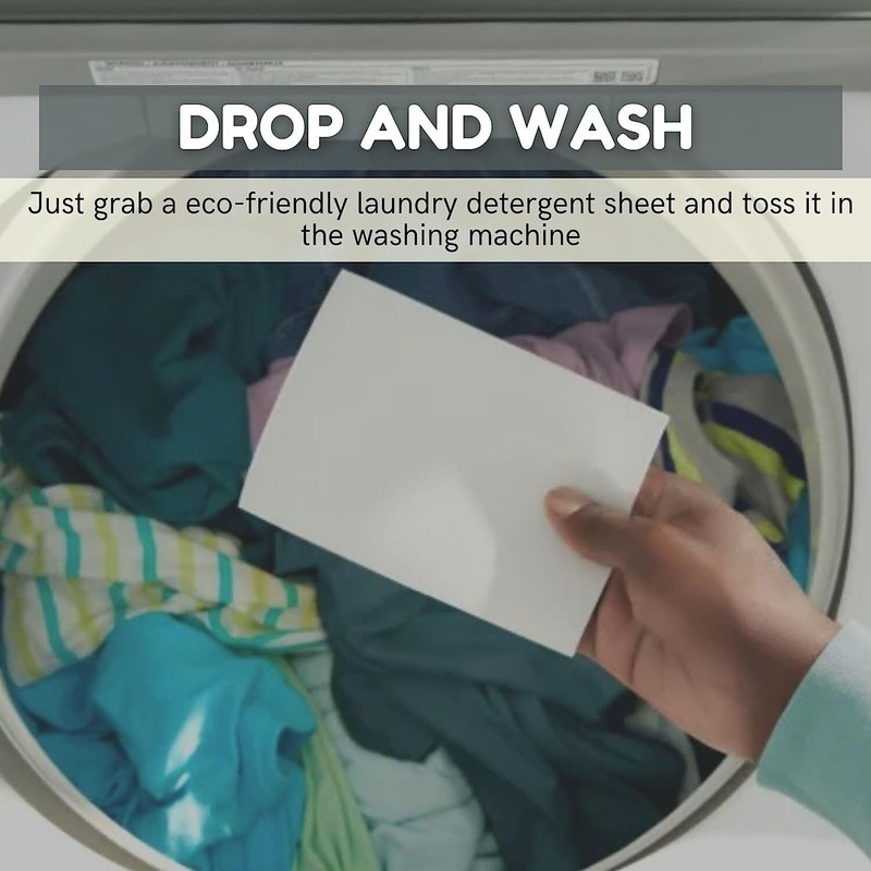 laundry detergent Sheets eco sheets 64 loads, Travel Laundry Detergent gallery