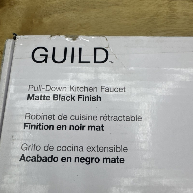 Kohler R33912-BL Guild Pull-down Kitchen Sink Faucet Matte Black gallery