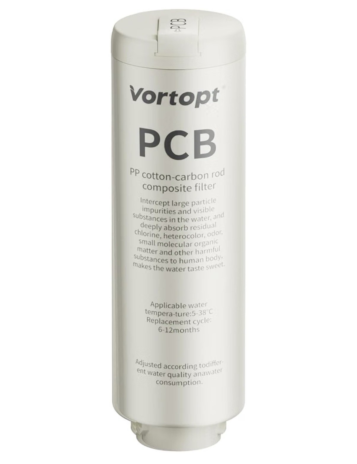 Vortopt PCB Replacement Filter,6-in-1 Filtration for DR4 RO System, 6-12 Month gallery