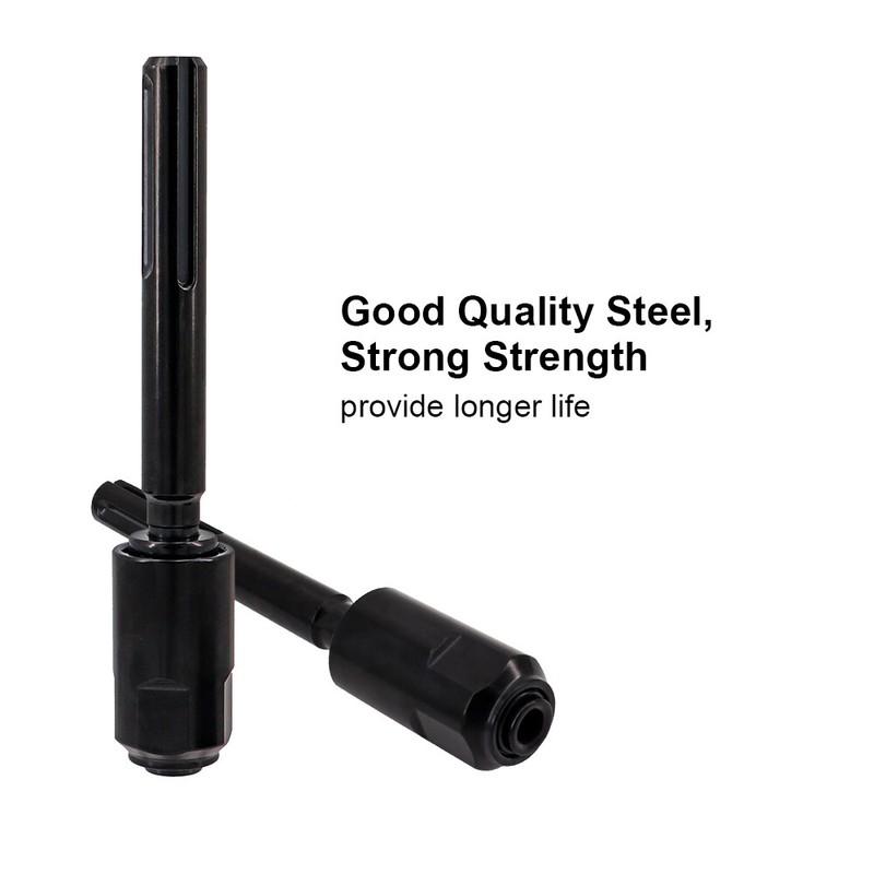 Diamond Core Bit Adapter 5/8"-11 Thread Male to SDS-Plus Hex-Shank and Extension gallery