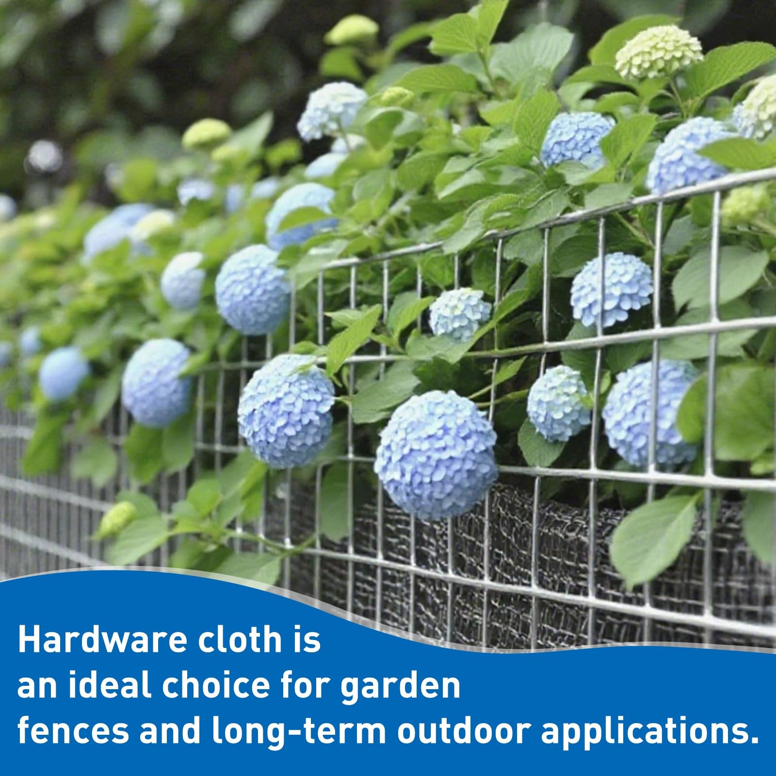 Hardware Cloth,Chicken Wire Fence,1/2 inch 15.7in x 6ft Galvanized Welded Cage W gallery