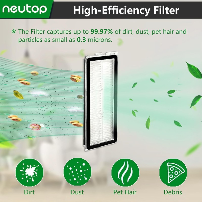 Replacement Filters Compatible with Roborock Qrevo S Qrevo Plus Qrevo Pro Qrevo gallery