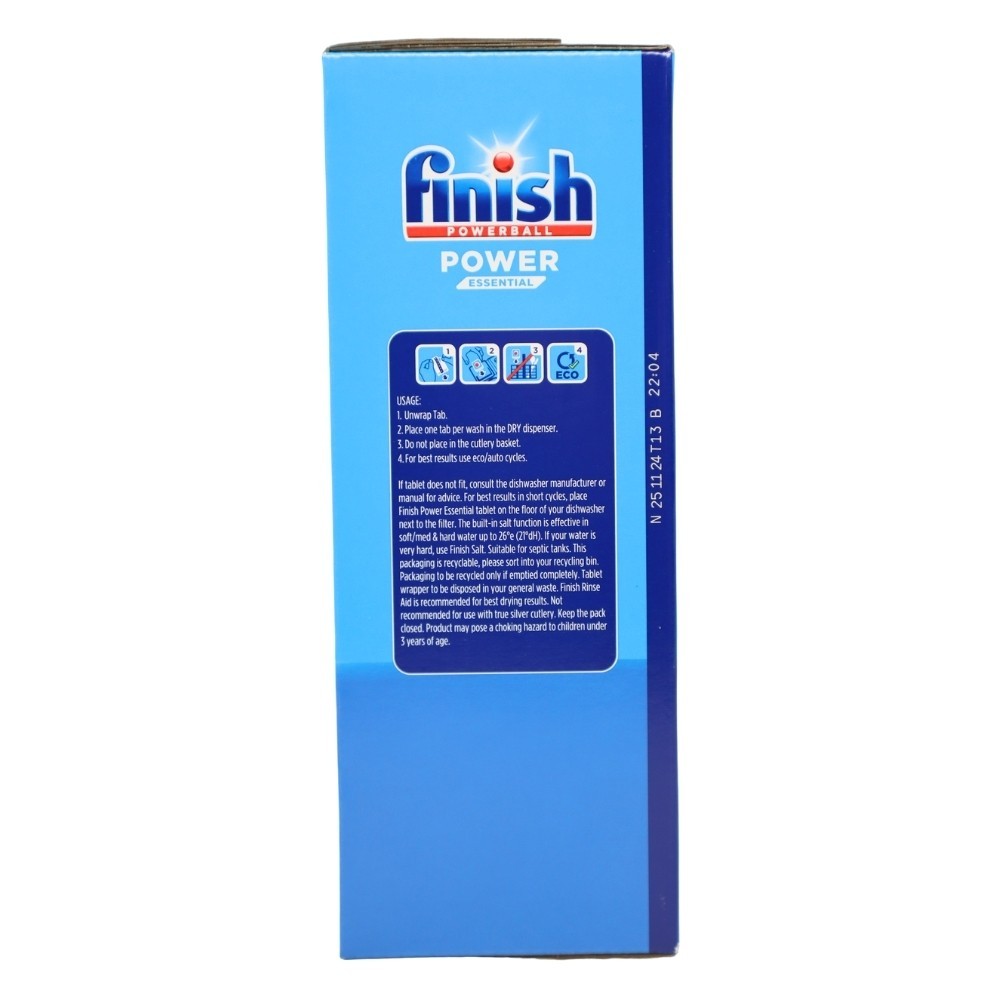 Finish Powerball Power Essential Dishwasher Tablets, Fresh, 100 Tabs Mega Pack gallery