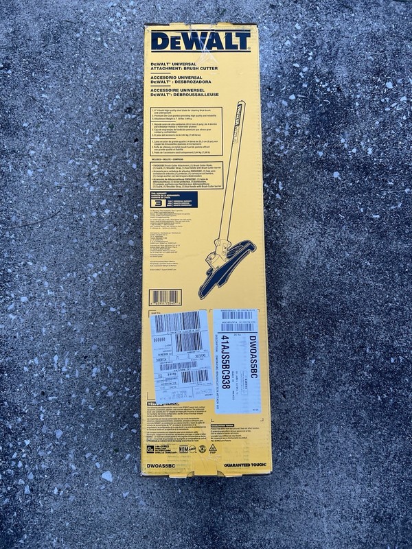 DEWALT Brush Cutter Attachment for String Trimmer gallery