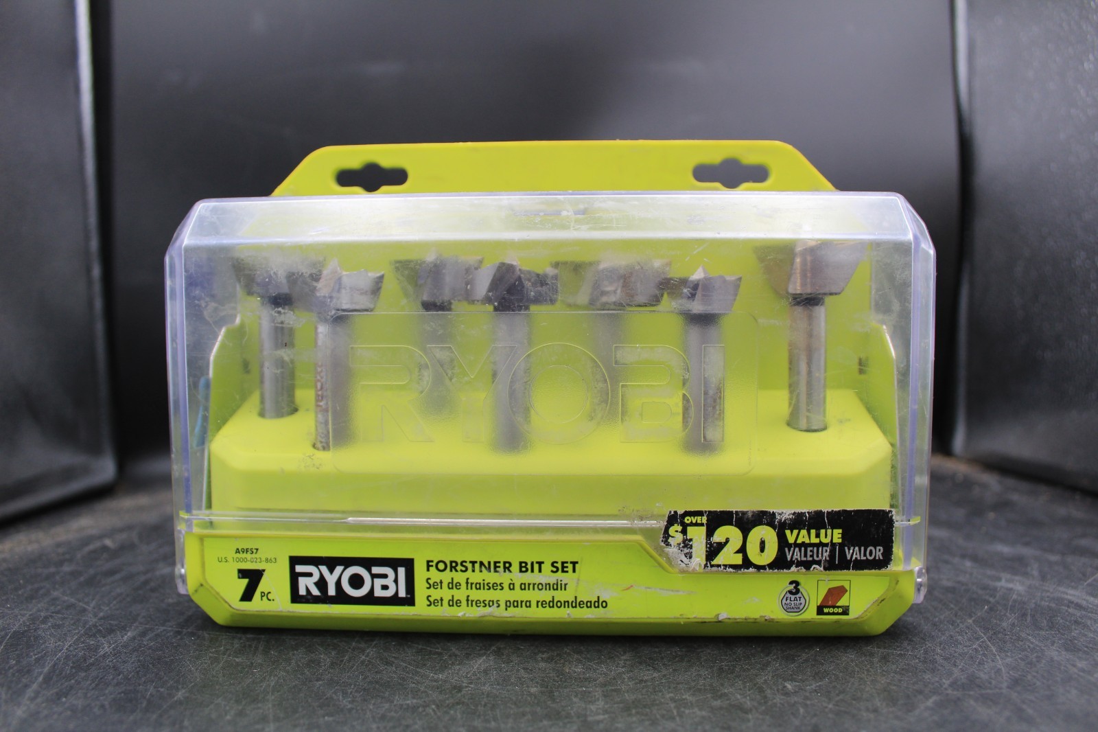 RYOBI A9FS7 Forstner Bit Set 7 Pieces With Hard Case gallery