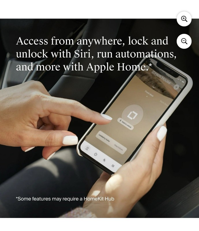 Level C-L12U Touch Deadbolt Lock with Bluetooth Smart Lock gallery