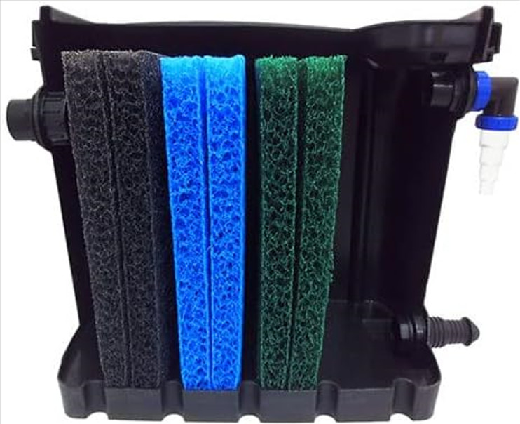 Biosteps II BSTPII Pond Filter for Ponds up to 2,700 gal w/ 6 Mats - Base Model gallery
