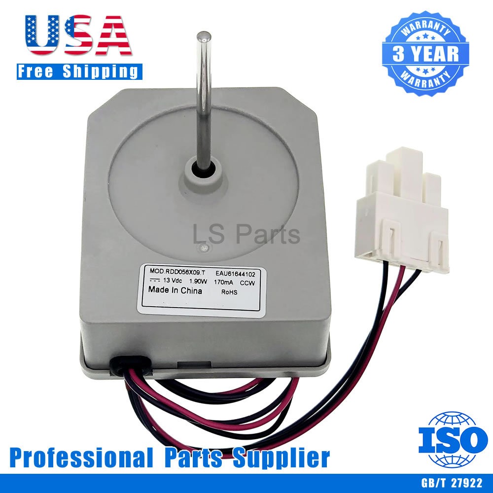 4681JB1029H EAU61644102 RDD056X09 Refrigerator Evaporator Fan Motor EAU61644107 gallery