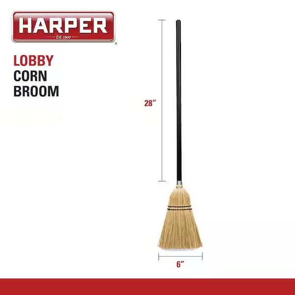 28 In. Lobby Corn Broom gallery