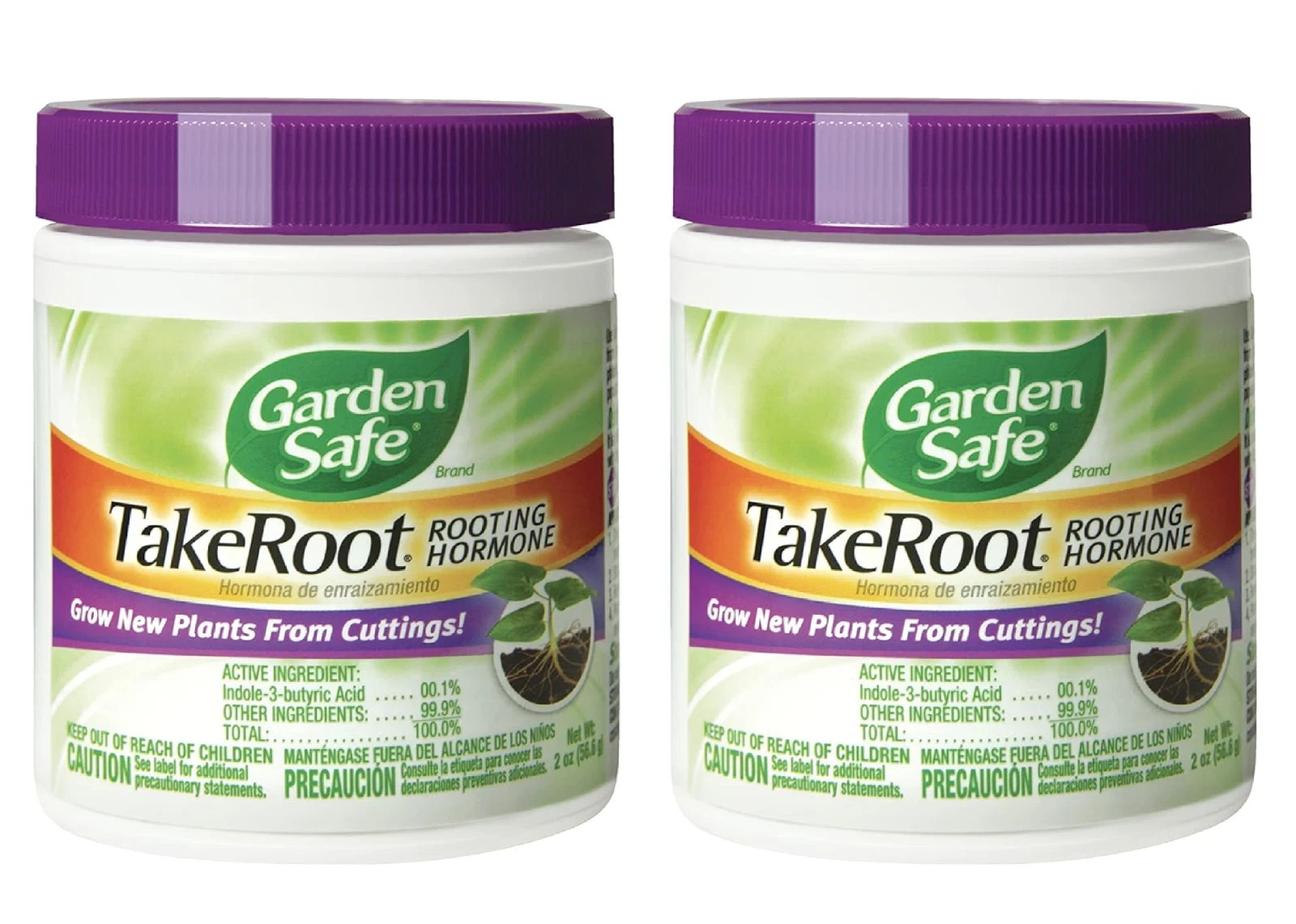 2 Pack Garden Safe Takeroot Rooting Hormone, New Plants Growth Powder - 2 Oz gallery