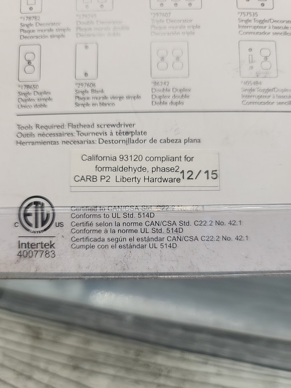Brainerd Quadruple Toggle 4 Light Switch Wood Architectural Pure White [69] gallery