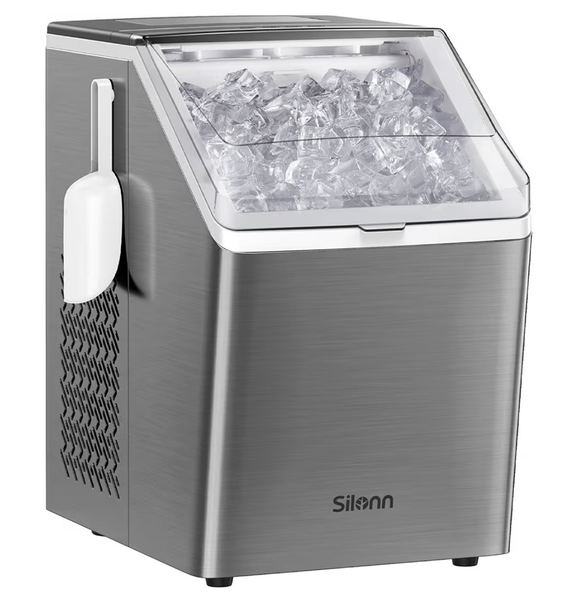 Silonn Ice Makers Countertop, 44lbs Per Day, 2 Ways to Add Water, Auto Self-C... gallery